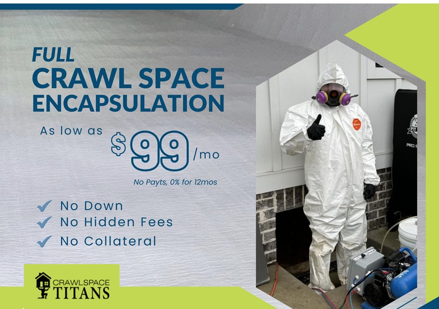 Crawl Space financing options.