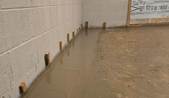 Basement floor systems