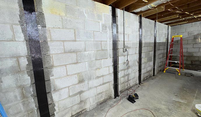 Basement wall system