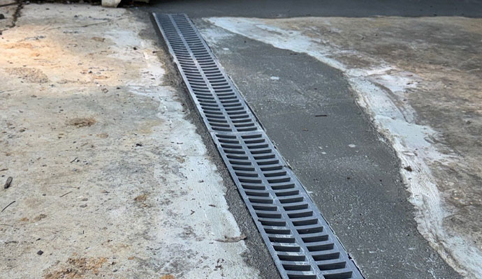 Surface Drainage System for Pooling Prevention