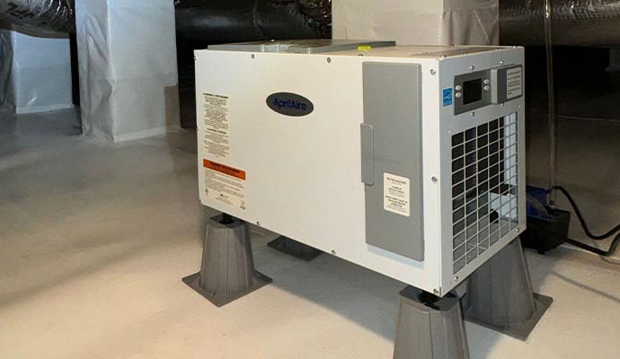 Crawl Space Dehumidifier for Humidity Removal