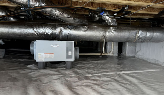 Crawl Space Dehumidifier Installation in Nashville