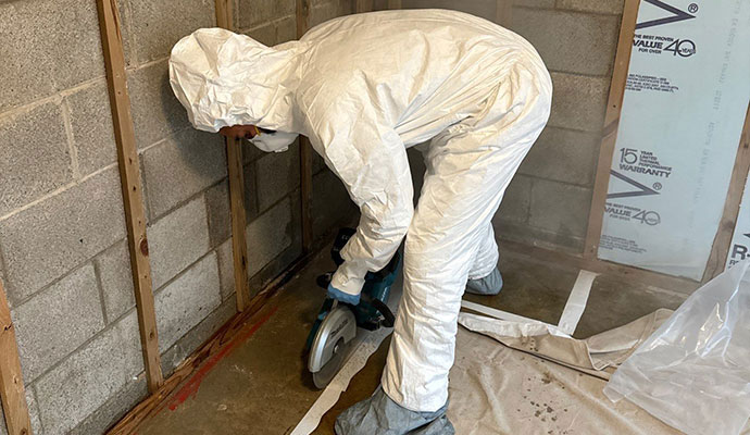Crawl Space Moisture & Vapor Barrier Protection System