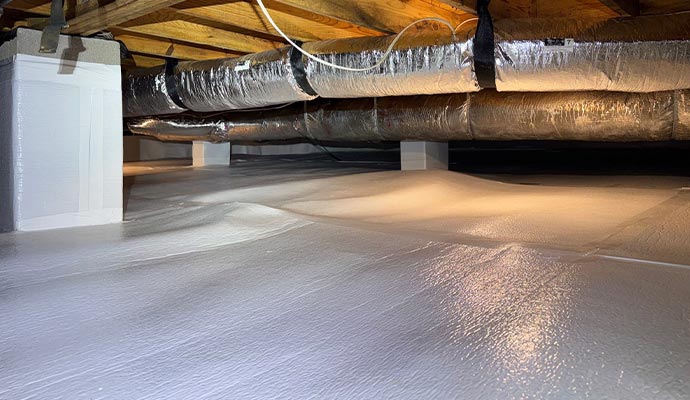 Crawl Space Encapsulation 2 Crawl Space Encapsulation 2