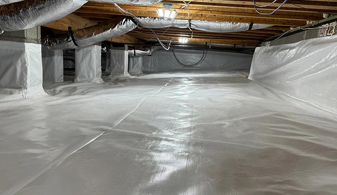Crawl Space Waterproofing 1 Crawl Space Waterproofing 1