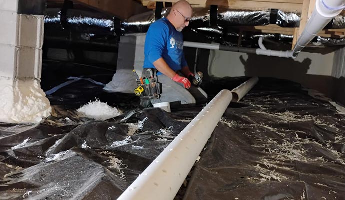Crawl Space Waterproofing 4 Crawl Space Waterproofing 4