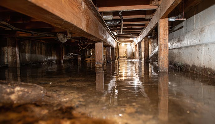 Waterproofing Flooded Crawl Space in Nashville & Murfreesboro