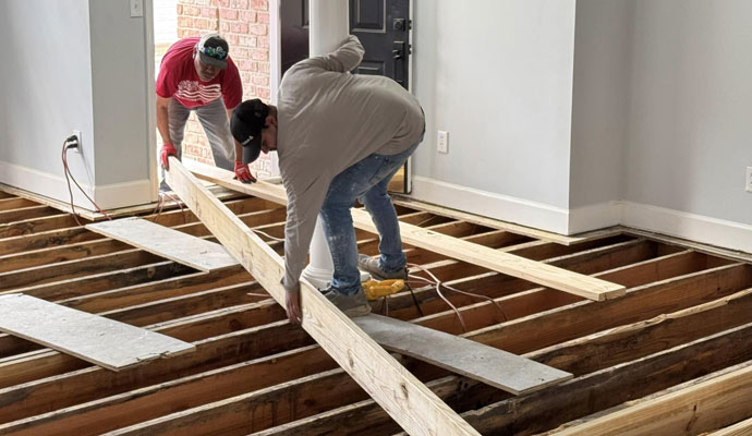 Foundation Floor Repair & Structural Leveling