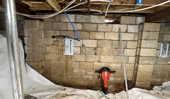 Foundation Wall Repair 3 Foundation Wall Repair 3