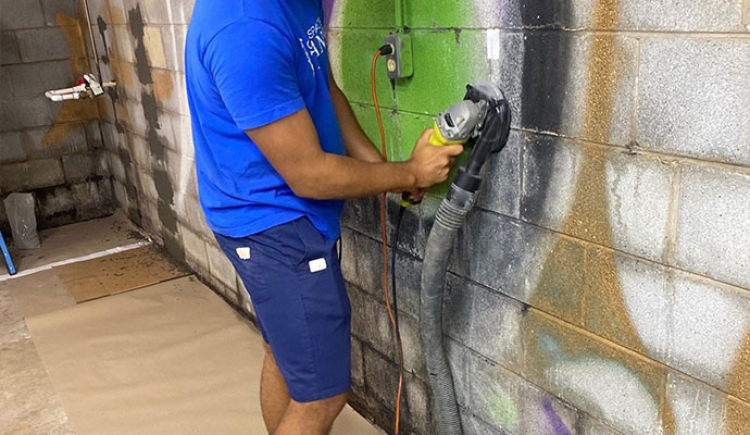 Foundation wall repair Foundation wall repair