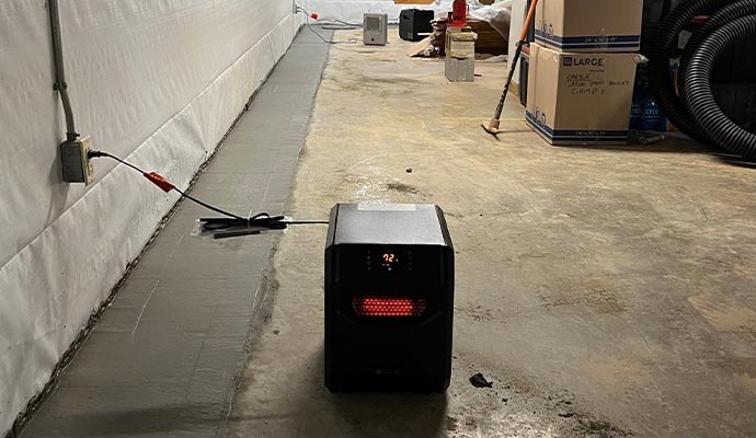 Moisture control and dehumidification